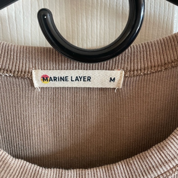 Marine Layer Lexi Rib Sun-In Crew Tee - Picture 3 of 4